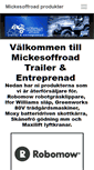 Mobile Screenshot of mickesoffroad.se